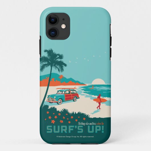 Surf omhoog Case-Mate iPhone case (Achterkant)