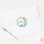 Surf omhoog de grote Sticker van de partij van één (Envelop)