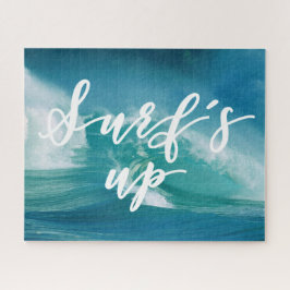 Surf omhoog | Fun Typografie & Quote Legpuzzel