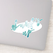 Surf omhoog | Fun Typography Surf Quote