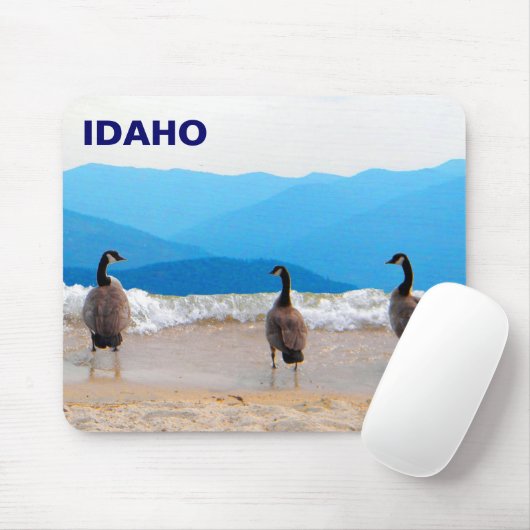 Surf omhoog! - Geese Muismat (Met muis)