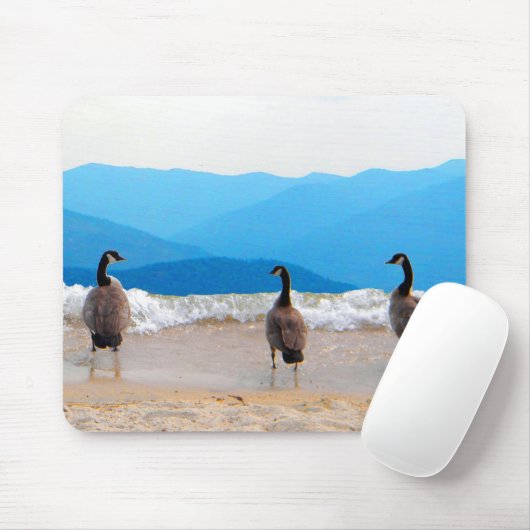 Surf omhoog! - Geese Muismat (Met muis)