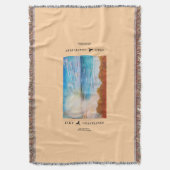 Surf omhoog gooien deken (Voorkant Verticaal)