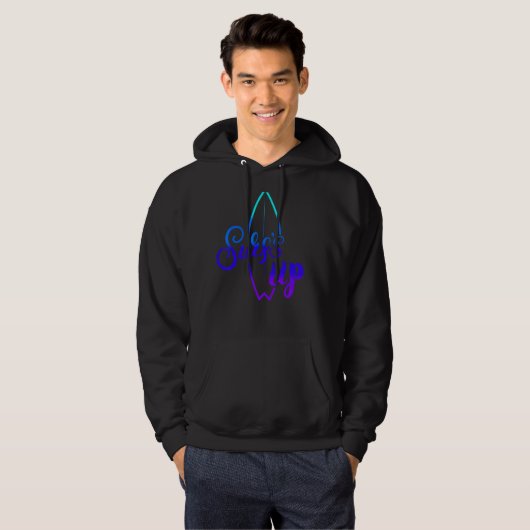 Surf omhoog hoodie (Voorkant volledig)