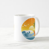 Surf omhoog! koffiemok (Voorkant rechts)