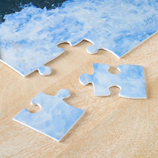 Surf omhoog legpuzzel (Zijkant)