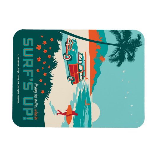 Surf omhoog magneet (Horizontaal)