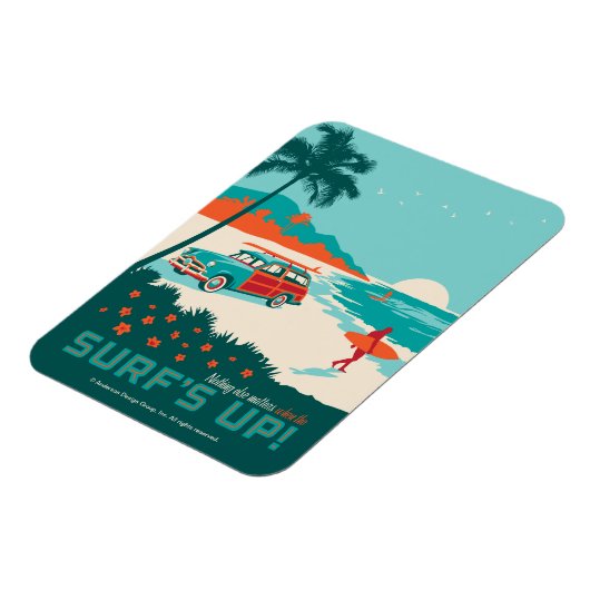 Surf omhoog magneet (Linkerzijde)