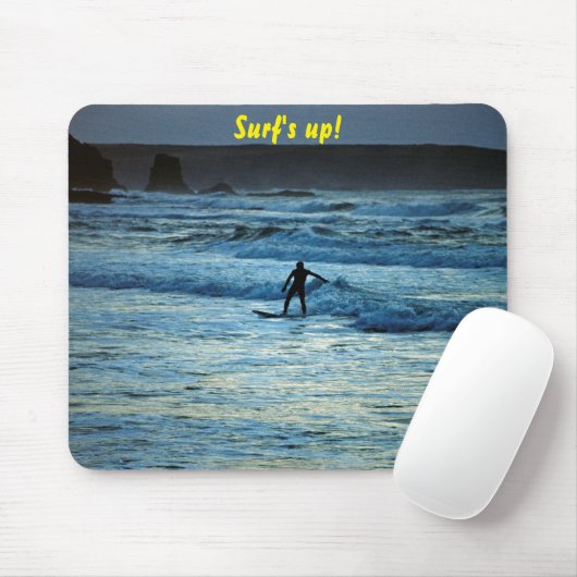 Surf omhoog muismat (Met muis)