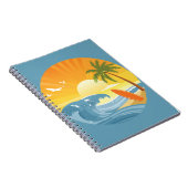Surf omhoog! notitieboek (Rechterzijde)