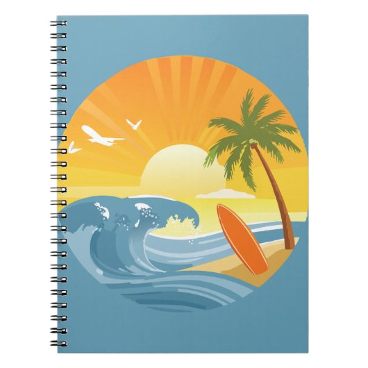 Surf omhoog! notitieboek (Voorkant)