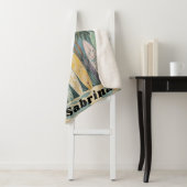 Surf omhoog, pastelstijl gepersonaliseerd sherpa deken (In situ)