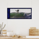 surf omhoog poster (Keuken)