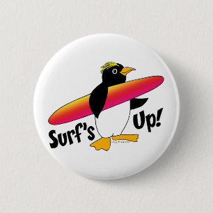 Surf omhoog! ronde button 5,7 cm