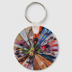 Surf omhoog sleutelhanger