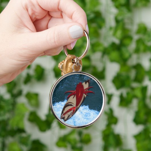 Surf omhoog sleutelhanger (Hand)