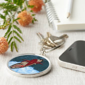 Surf omhoog sleutelhanger (Zijkant)