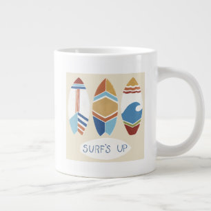 Surf omhoog! Surfplanken Grote Koffiekop