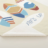 Surf omhoog! Surfplanken Sherpa Deken (3/4)