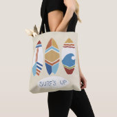 Surf omhoog! Surfplanken Tote Bag (Dichtbij)