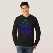 Surf omhoog t-shirt (Voorkant volledig)