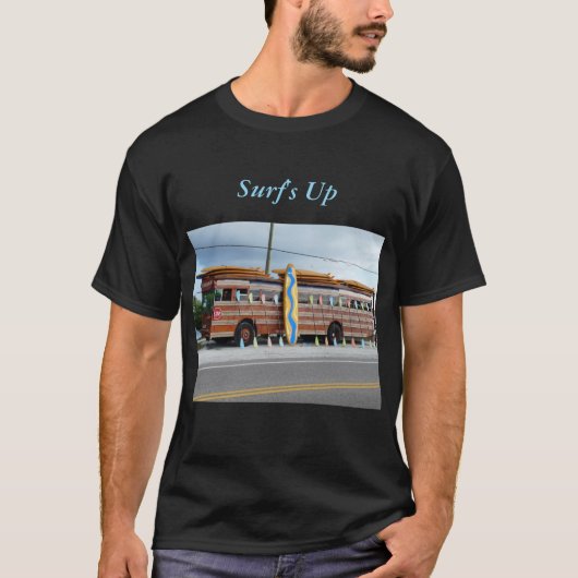 Surf omhoog t-shirt (Voorkant)