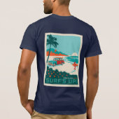 Surf omhoog t-shirt (Achterkant)