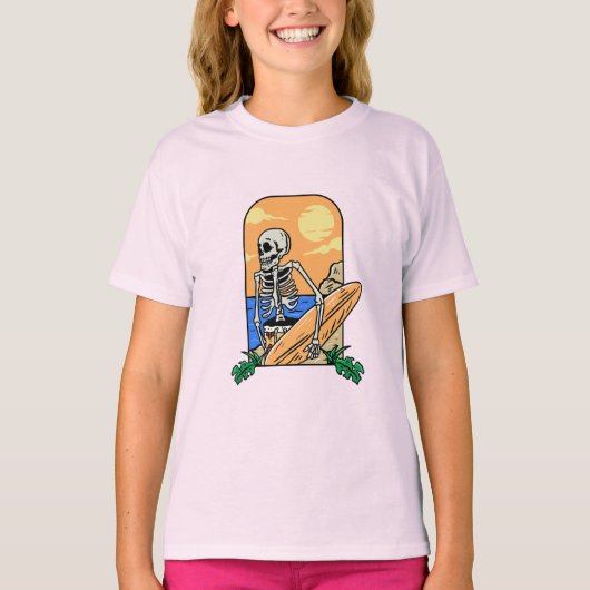Surf omhoog t-shirt (Voorkant)