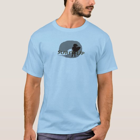 Surf omhoog t-shirt (Voorkant)