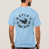 Surf omhoog t-shirt (Achterkant)