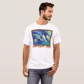 Surf omhoog! t-shirt (Voorkant volledig)