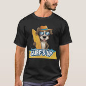 Surf omhoog t-shirt (Voorkant)