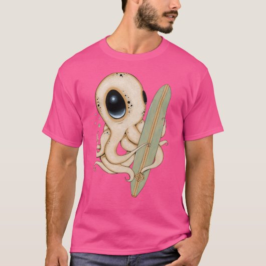 Surf omhoog t-shirt (Voorkant)