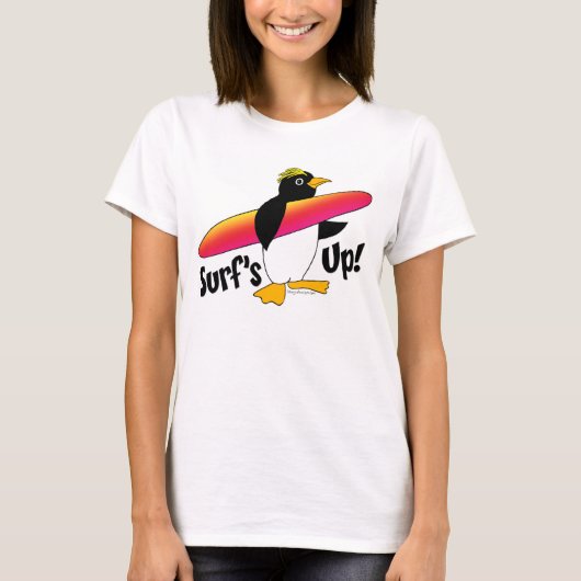 Surf omhoog! t-shirt (Voorkant)