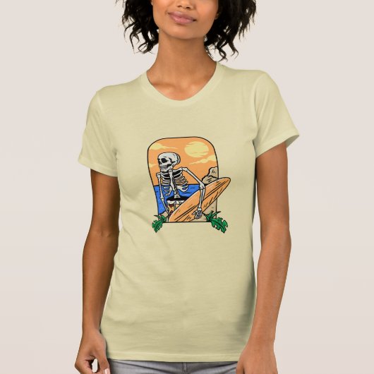 Surf omhoog t-shirt (Voorkant)