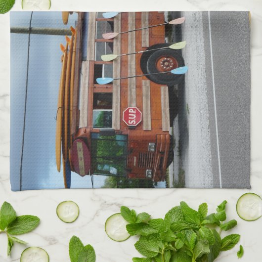 Surf omhoog theedoek (Gevouwen)