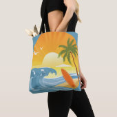 Surf omhoog! tote bag (Dichtbij)