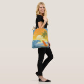 Surf omhoog! tote bag (Op model)