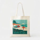 Surf omhoog tote bag (Voorkant)