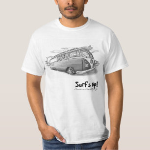 Surf omhoog V-Dub! T-shirt