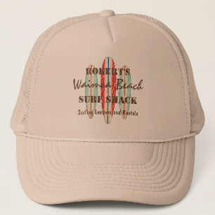 Surf Onderdruk Monogram Hawaiian Surfboards Trucker Pet