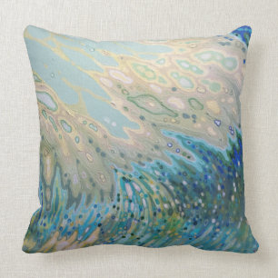 Surf onderwater Uitzicht en zand decor Pillow Kussen