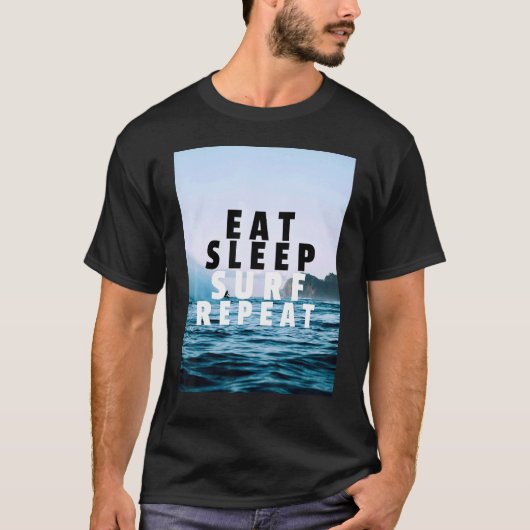 Surf ontwerp t-shirt (Voorkant)