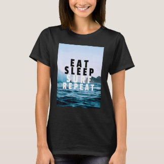 Surf ontwerp t-shirt