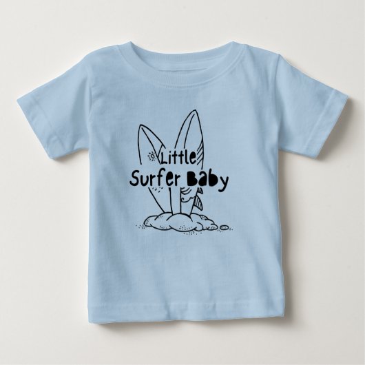 Surf op Baby Toekomstige surfer-Baby (Voorkant)