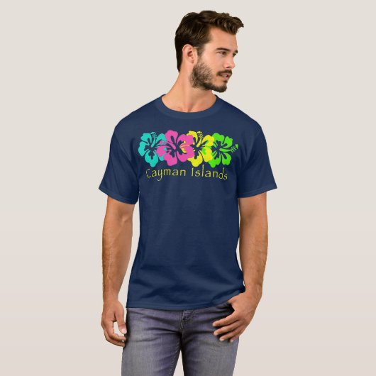 Surf op het eiland Cayman, Kaaimaneilanden, tropis T-shirt (Voorkant volledig)