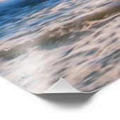 Surf op het strand, Outer Banks North Carolina Foto Afdruk (Hoek)