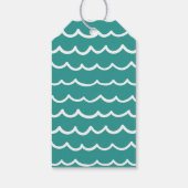 Surf op strand op dag Labels cadeau Cadeaulabel (Achterkant)