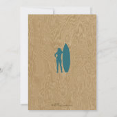 Surf op uitnodiging van Birthday - roze (Achterkant)