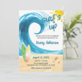 Surf op uitnodiging van de Dag van de Surfer Beach (Staand voorkant)